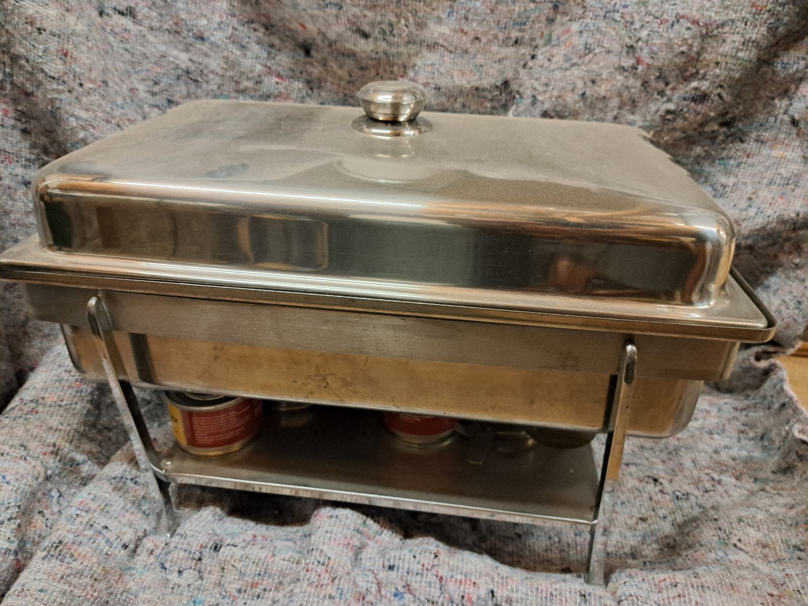 shafing dish, Huis en Inrichting, Ophalen, Zo goed als nieuw, Aluminium