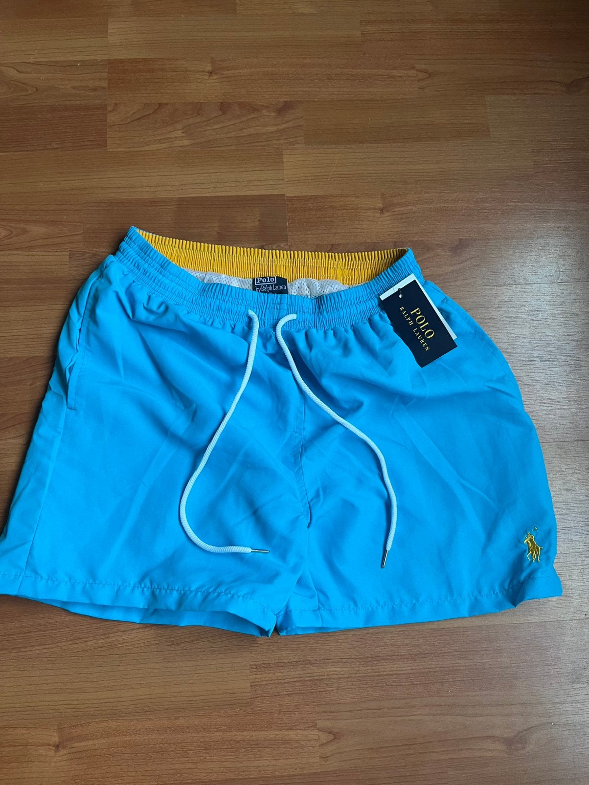 Ralph Lauren Zomer Shorts Maat XL Blauw Nieuw, Ophalen of Verzenden, Maat 56/58 (XL), Blauw