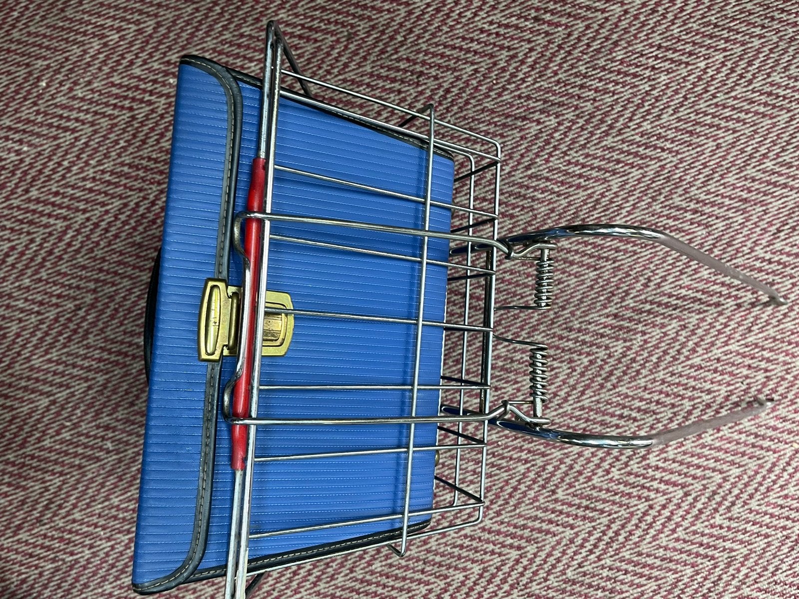 Voordrager met mandje en tasje voor Mobylette EEG, Ophalen of Verzenden, Gebruikt, Overige typen, Overige merken