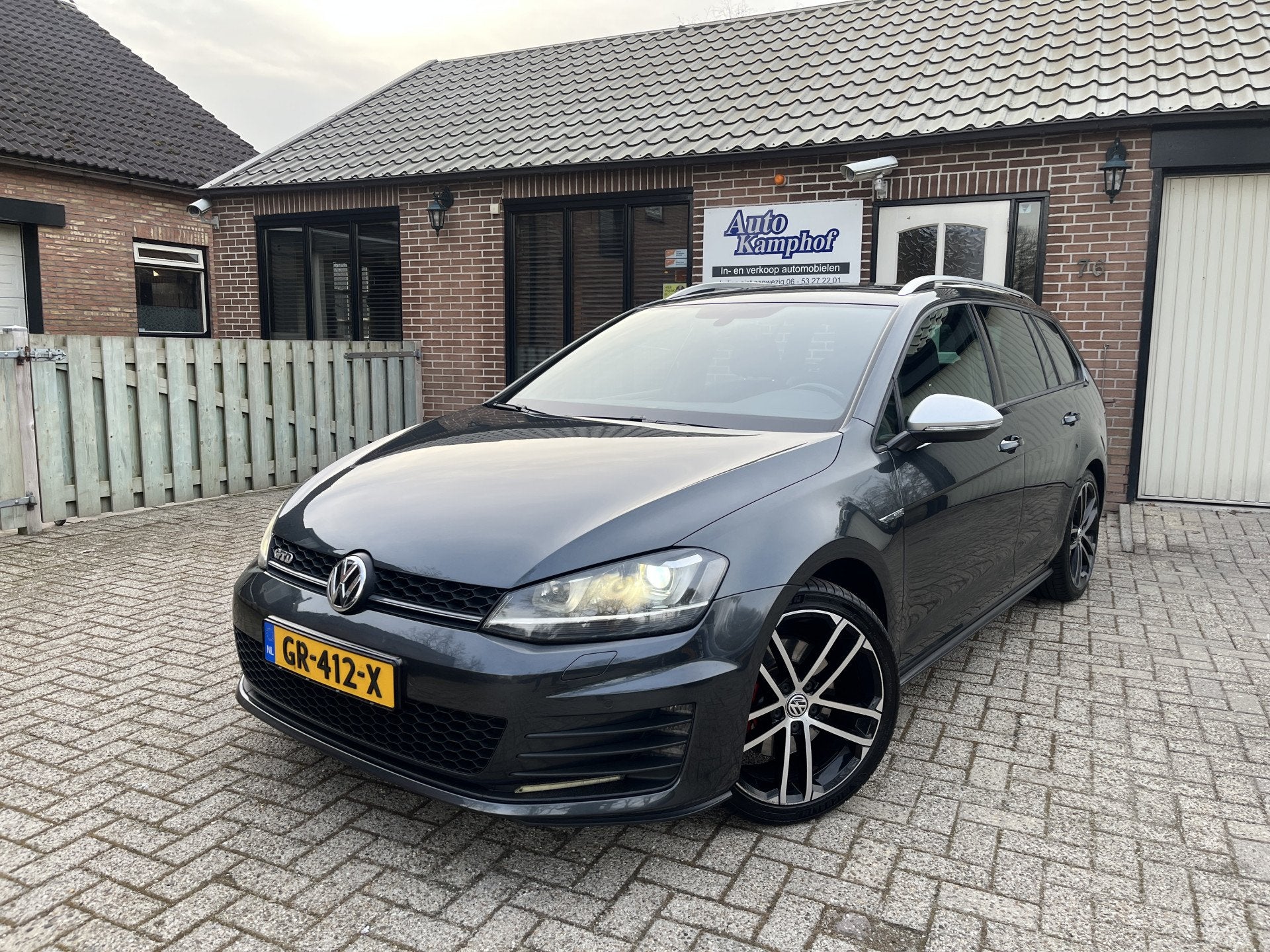 Volkswagen Golf Variant 2.0 TDI GTD Automaat Xenon Trekhaak, Auto's, Stof, Gebruikt, Euro 6, 4 cilinders