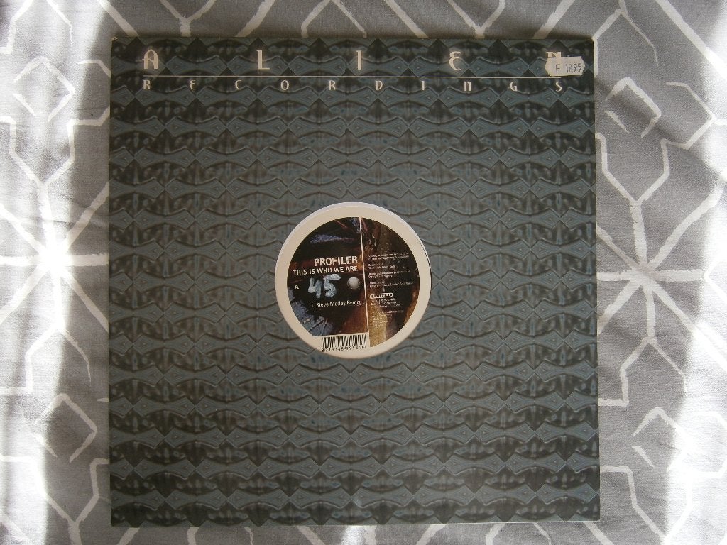 Profiler – This Is Who We Are. 1999 Alien008 Zeldzaam Trance, Cd's en Dvd's, Vinyl | Dance en House, Ophalen, Trance, Zo goed als nieuw