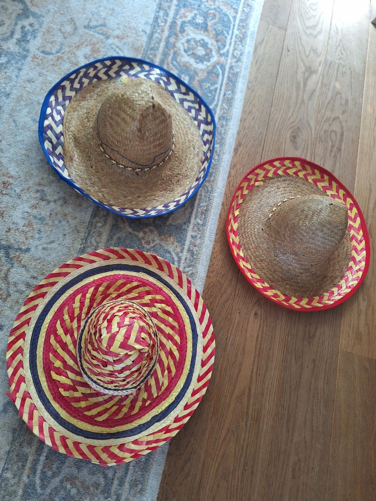 sombrero's, Ophalen