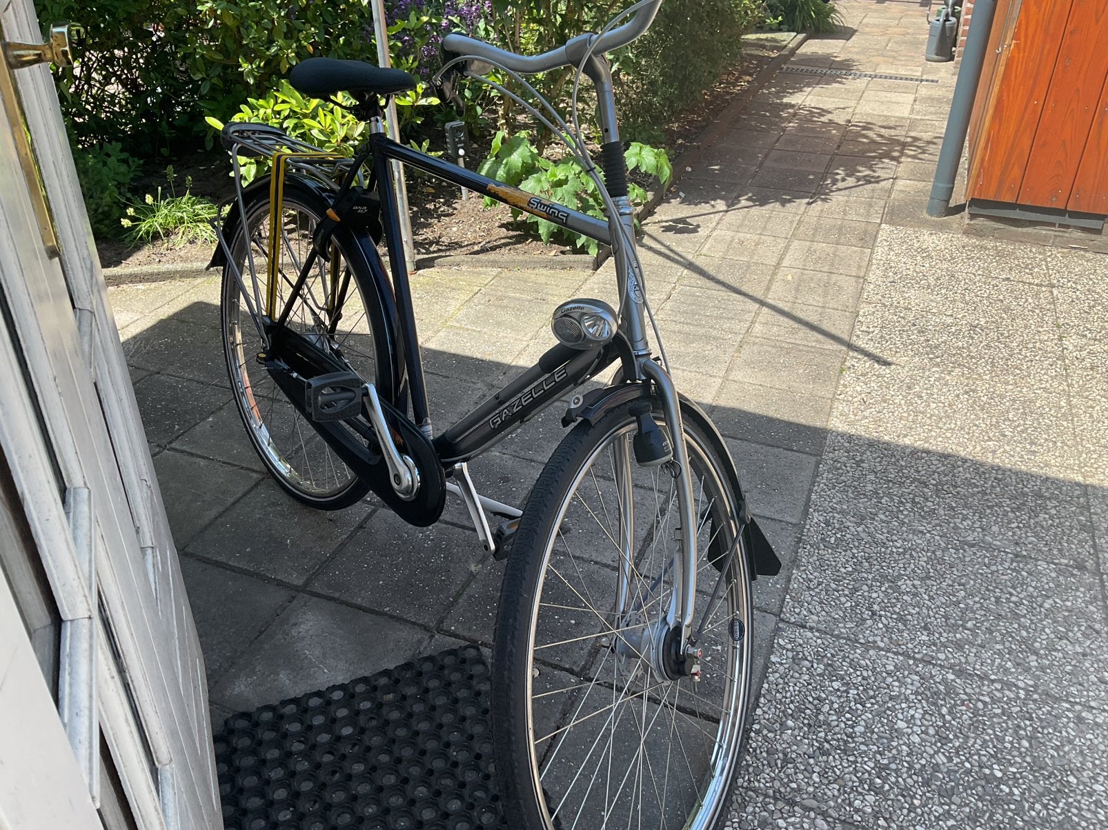 Heren fiets, Fietsen en Brommers, Ophalen, Gebruikt, Versnellingen, 56 cm of meer