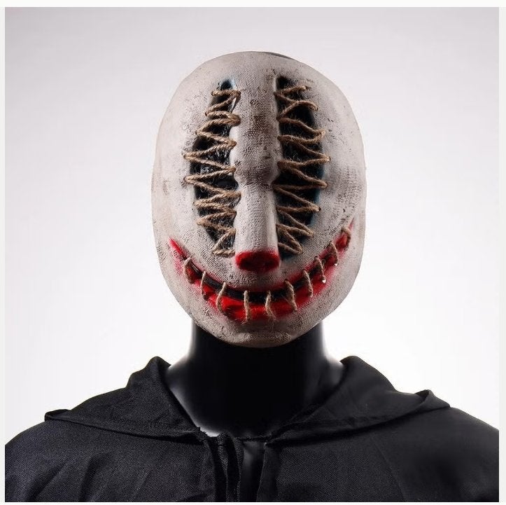 Halloween Killer Joker stitch full face latex horror masker
