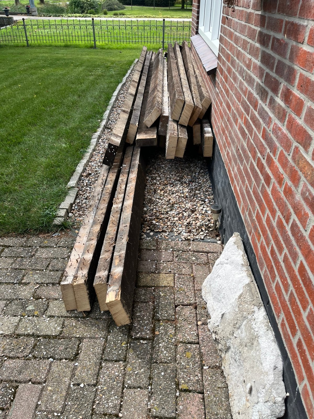 Balken 170x60, Doe-het-zelf en Verbouw, Ophalen, Gebruikt, Balk, Vuren
