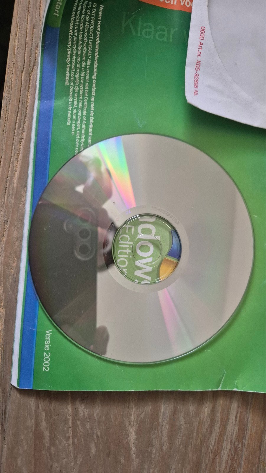Windows XP Home Edition Installatie Disc (zonder licentie), Computers en Software, Besturingssoftware, Ophalen of Verzenden, Zo goed als nieuw
