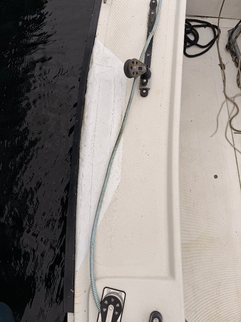 Polyvalk / Valk zeilboot GRATIS!, Watersport en Boten, Ophalen, Gebruikt, Buitenboordmotor, Polyvalk