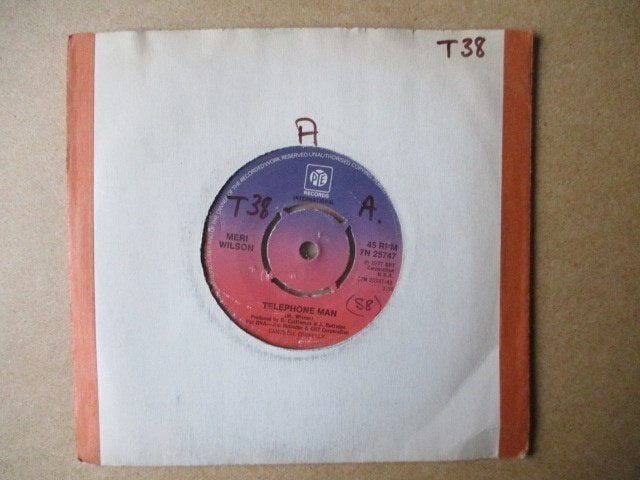 s5394 meri wilson - telephone man 2, Ophalen, Gebruikt, 7 inch, Overige genres