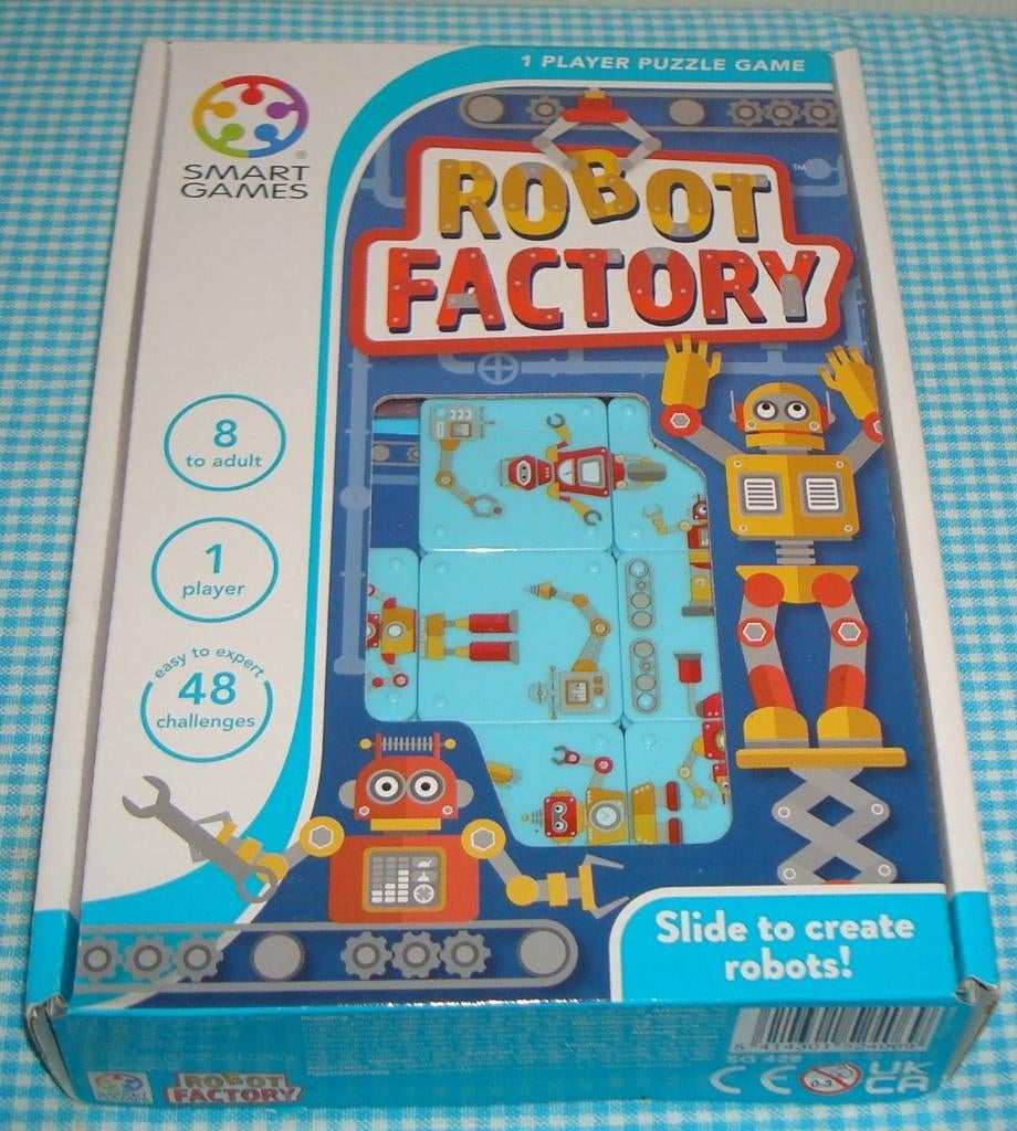 SMART GAMES - Robot Factory vanaf 8 jaar NIEUW, Ophalen of Verzenden, Nieuw, Puzzelen