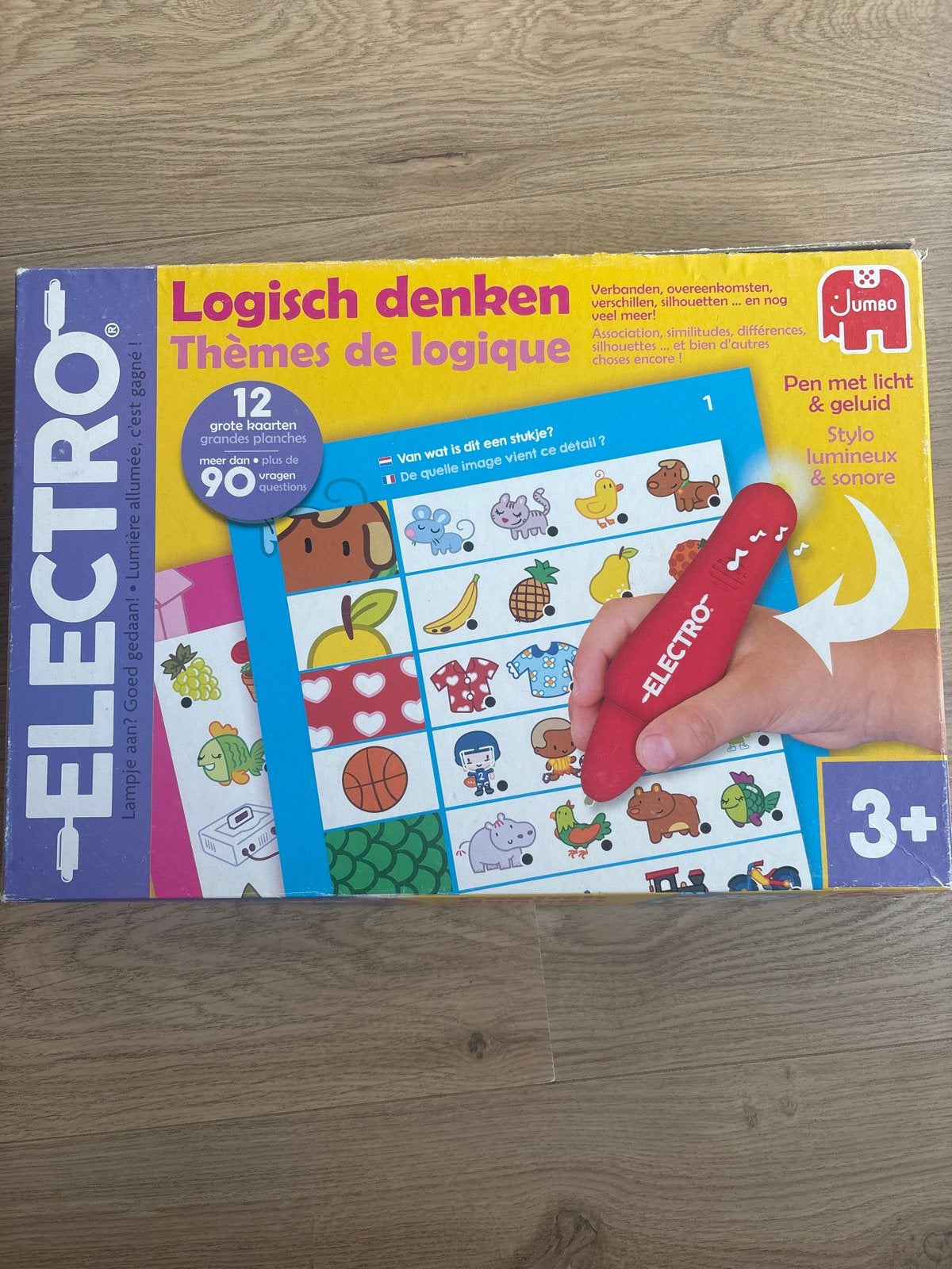 Jumbo Electro Logisch Denken - Compleet, Ophalen, Gebruikt, Ontdekken, Met licht