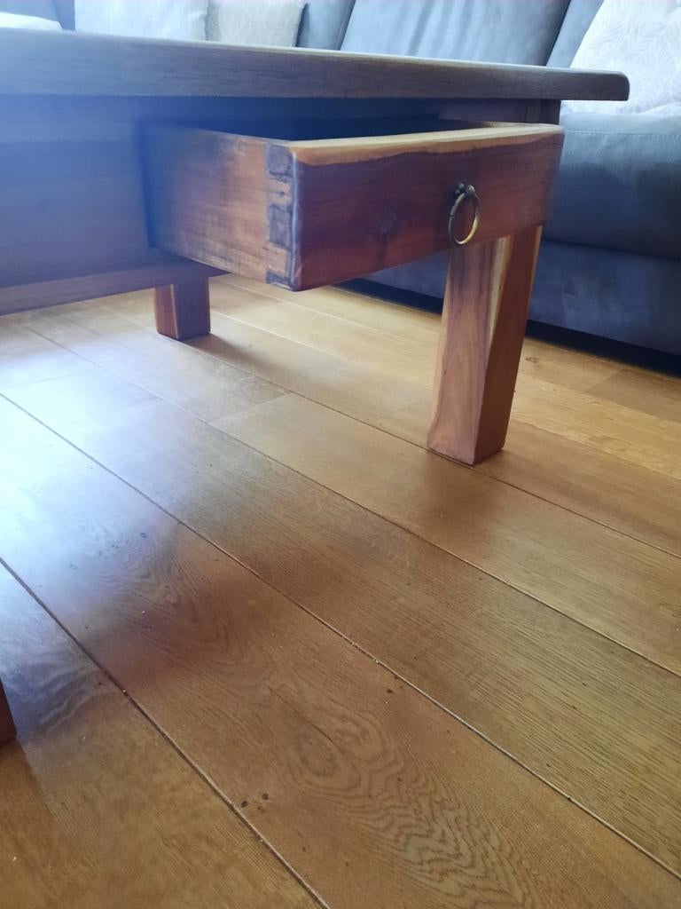 Salontafel, Huis en Inrichting, Tafels | Salontafels, Ophalen, 100 tot 150 cm, 50 tot 100 cm, Zo goed als nieuw
