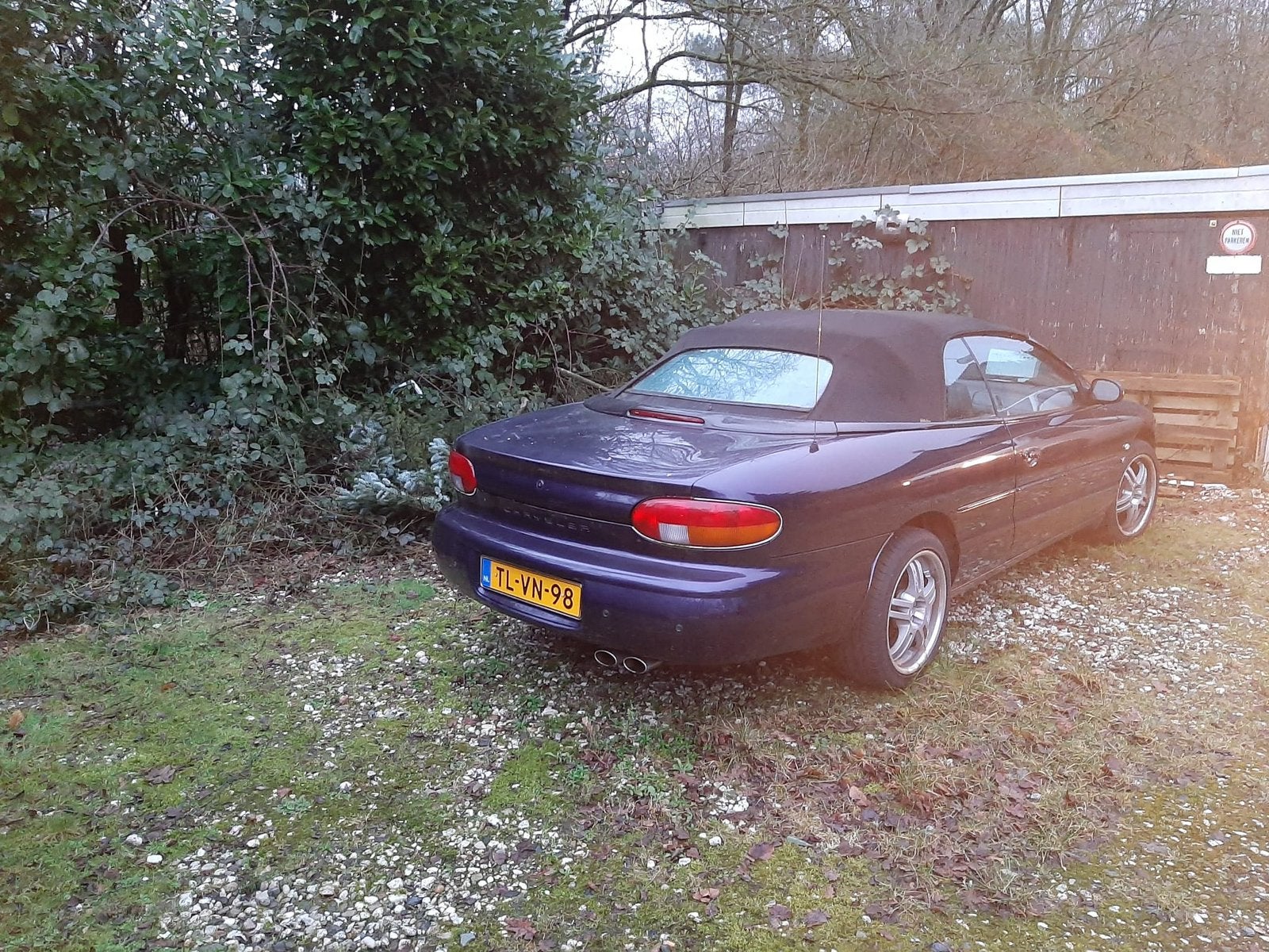 Chrysler Stratus 2.5 I 24V Convertible AUT 1998 Blauw, Auto's, Chrysler, 450 kg, 2497 cc, Cabriolet, 163 pk