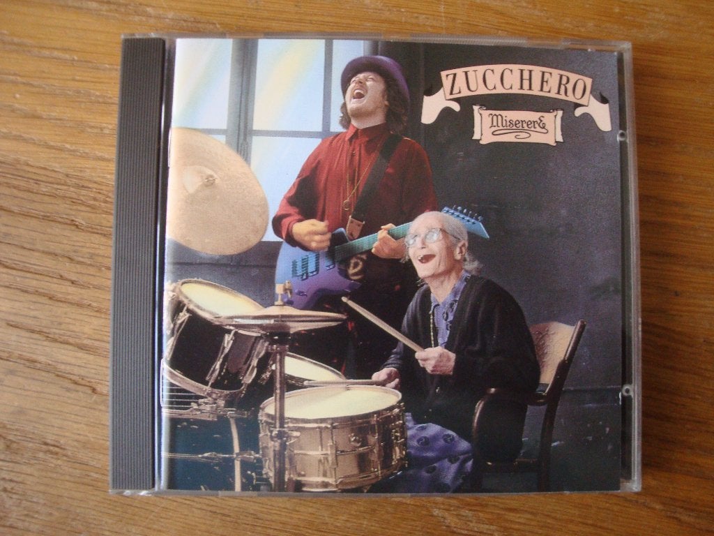 Zucchero Fornaciari - Miserere, Gebruikt, Inclusief doosje, Ophalen of Verzenden, Classic Rock