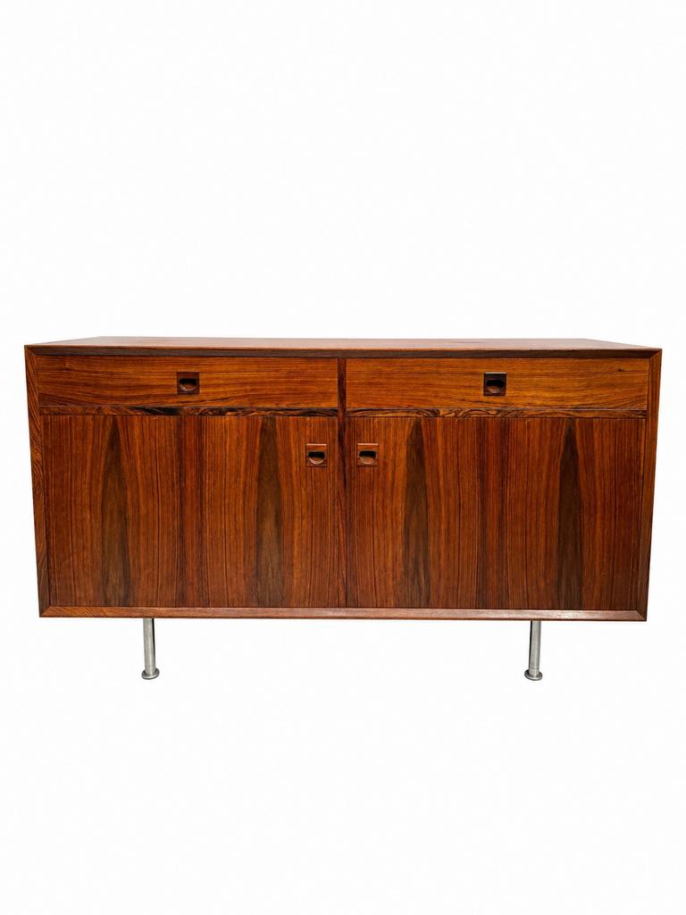 Vintage Dressoir Brouer Möbelfabrik Deens Design, 1970s 80s, Ophalen of Verzenden, Zo goed als nieuw