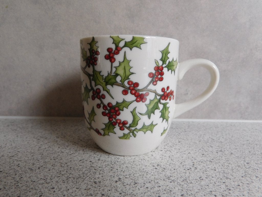 Mok 150 ml. Kerst Hulst JET by ter Steege, Huis en Inrichting, Keuken | Servies, Ophalen of Verzenden, Zo goed als nieuw, Overige stijlen