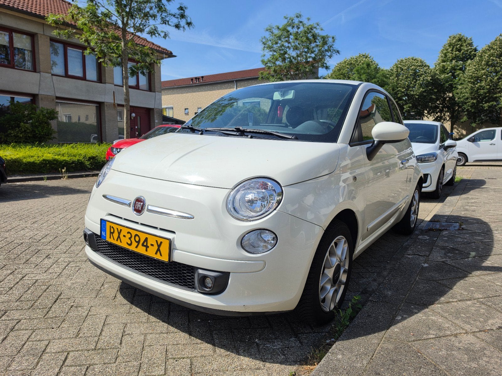 Fiat 500 1.4 Bj 2007, Auto's, Fiat, 31 €/maand, 100 pk, Particulier, 1368 cc