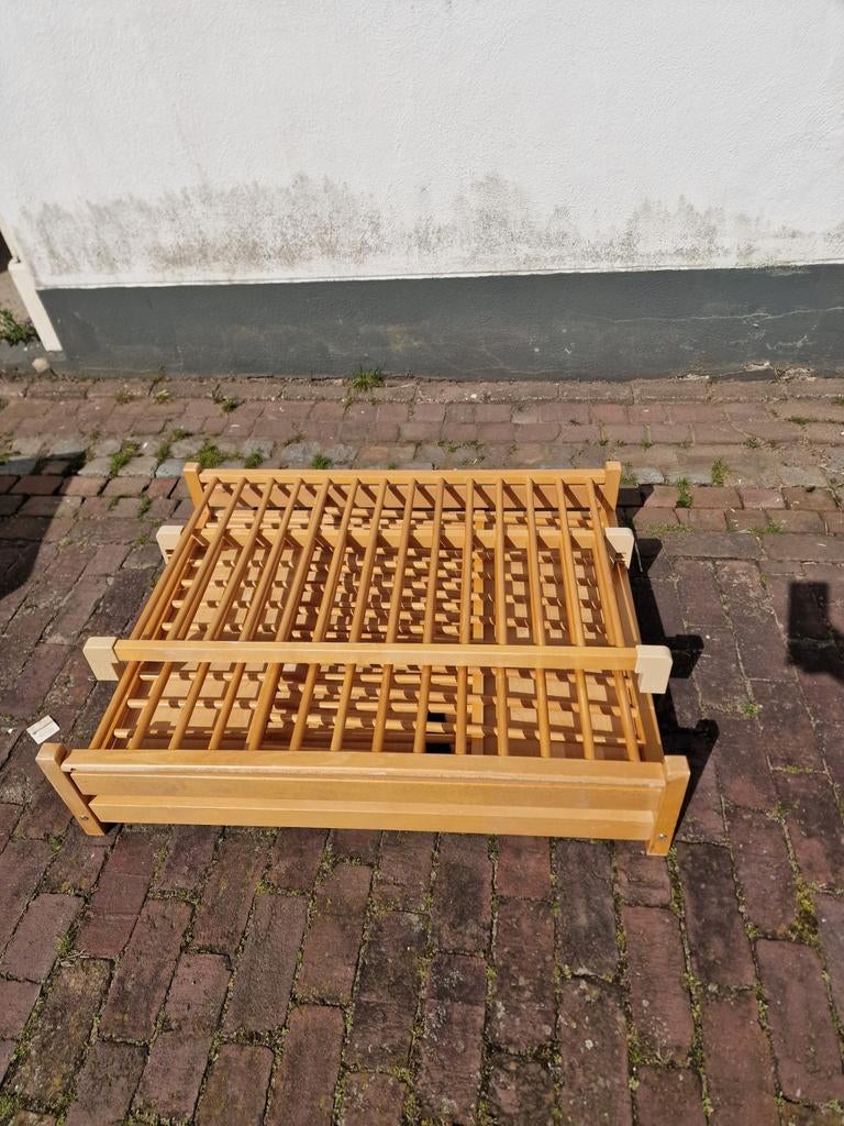 Houten box met gebruiksporen, Kinderen en Baby's, Boxen, Gebruikt, Vierkant, Ophalen