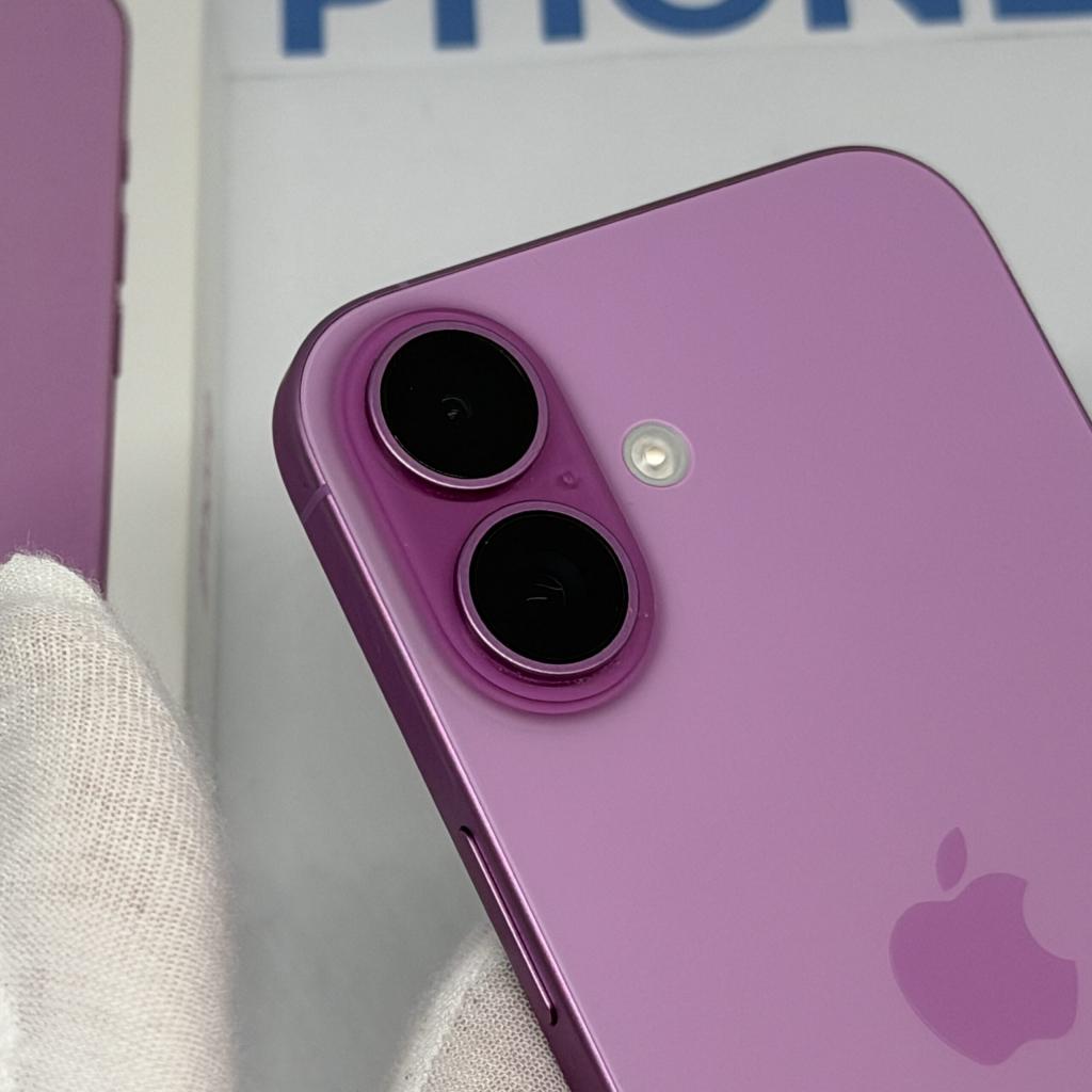 iPhone 16 128GB roze /91% batt /krasvrij /garantie, 128 GB, Apple, Zonder abonnement, 91 %