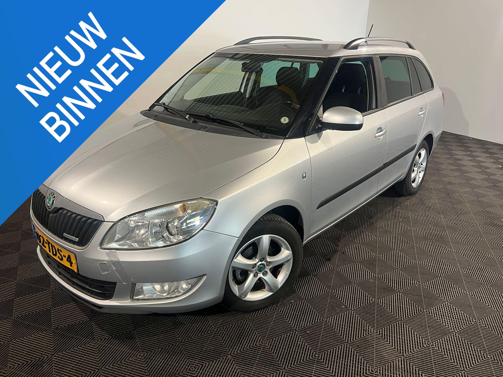 Skoda Fabia Combi 1.2 TDI Greenline, Auto's, Voorwielaandrijving, Euro 5, Zwart, 1199 cc