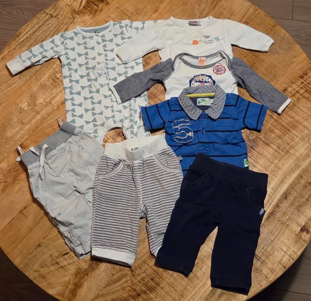 Babykleding pakket maat 50/56 - verschillende merken, Ophalen of Verzenden, Gebruikt, Jongetje