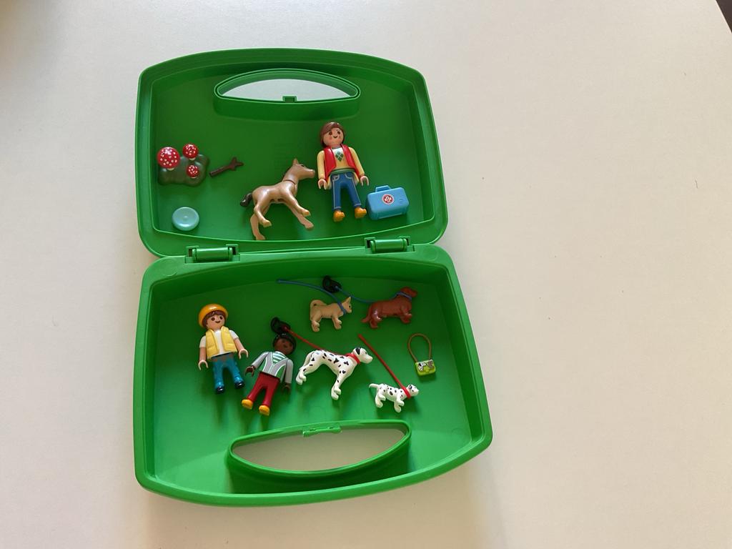 Playmobil Dierenarts Koffer met Figuren en Dieren, Ophalen, Gebruikt, Complete set