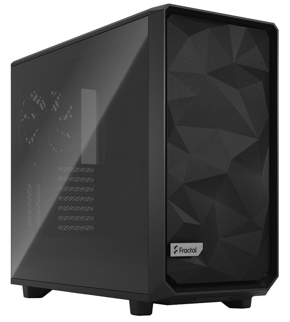 Fractal Design Meshify C Tempered Glass ATX Behuizing Zwart, Computers en Software, Ophalen, Nieuw