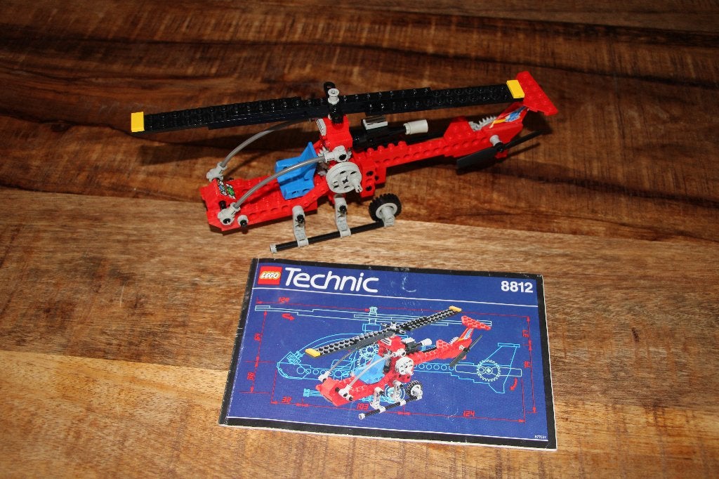 LEGO Technic, Aero Hawk II, setnr. 8812, Gebruikt, Lego, Inclusief instructies, Ophalen of Verzenden
