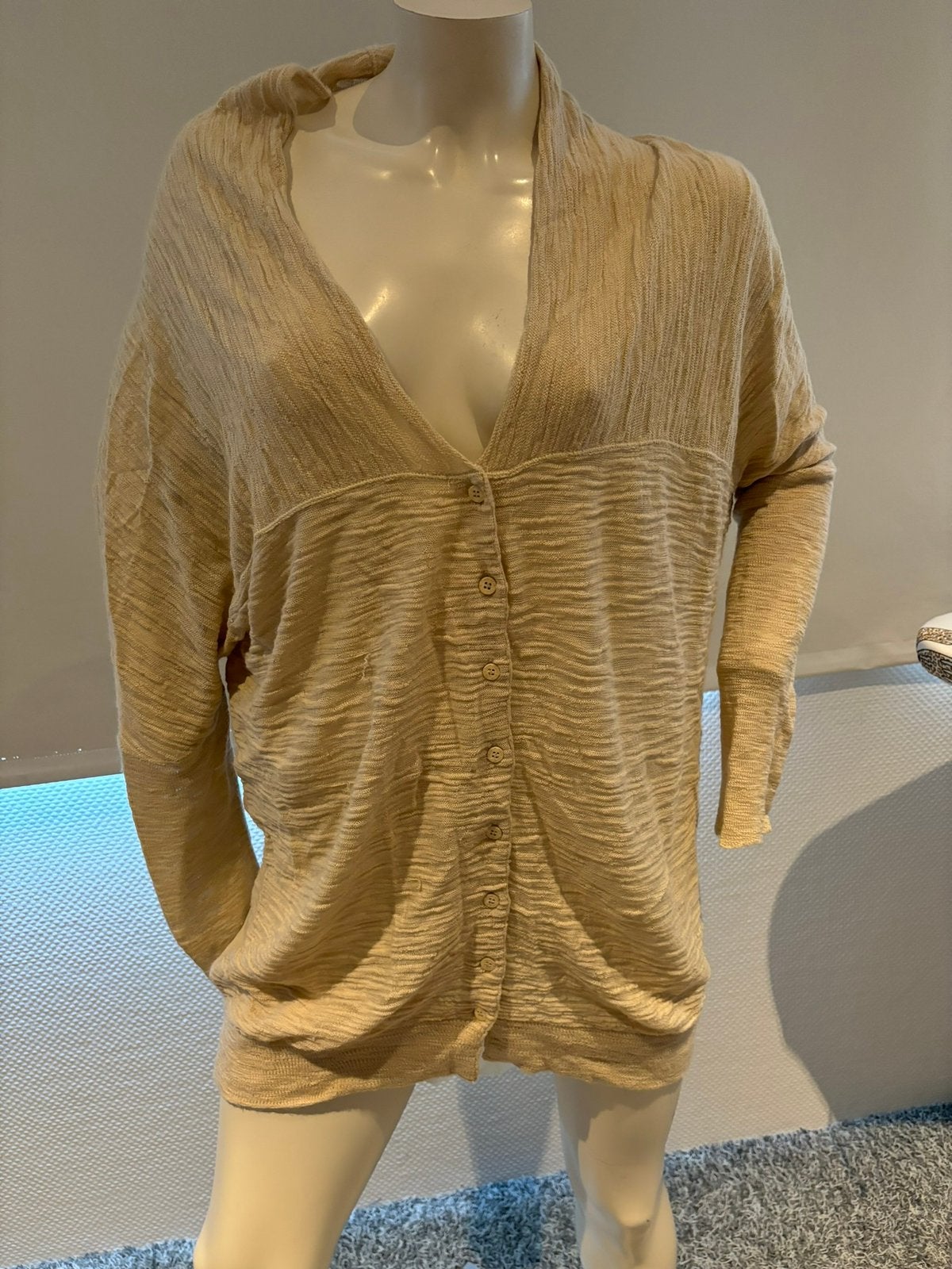 Twin-set beige vest maat l, Ophalen of Verzenden, Zo goed als nieuw, Maat 42/44 (L), Beige