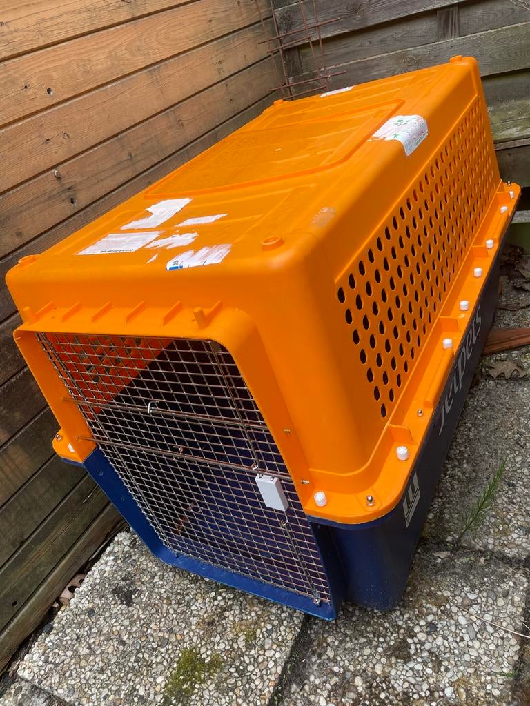 Honden transport kooi. Pp90 travel crate, Ophalen, Zo goed als nieuw