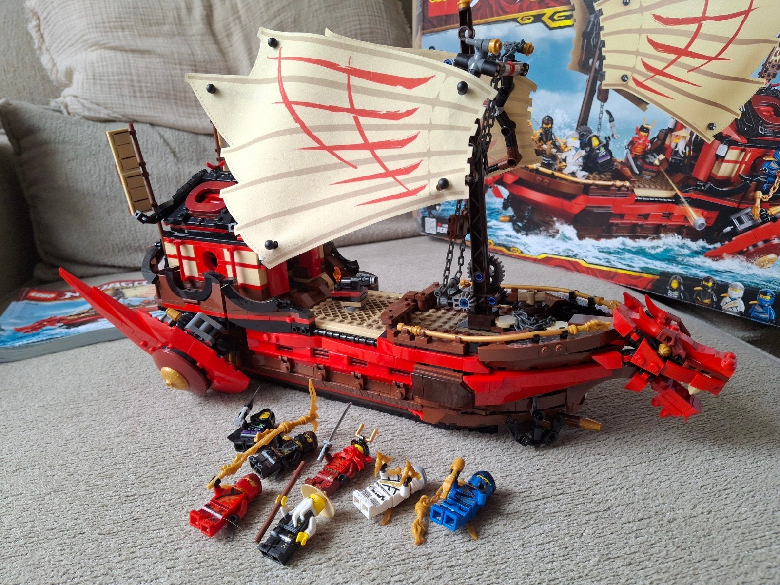 lego 71705 destinys bounty, Lego, Ophalen of Verzenden, Zo goed als nieuw, Inclusief instructies