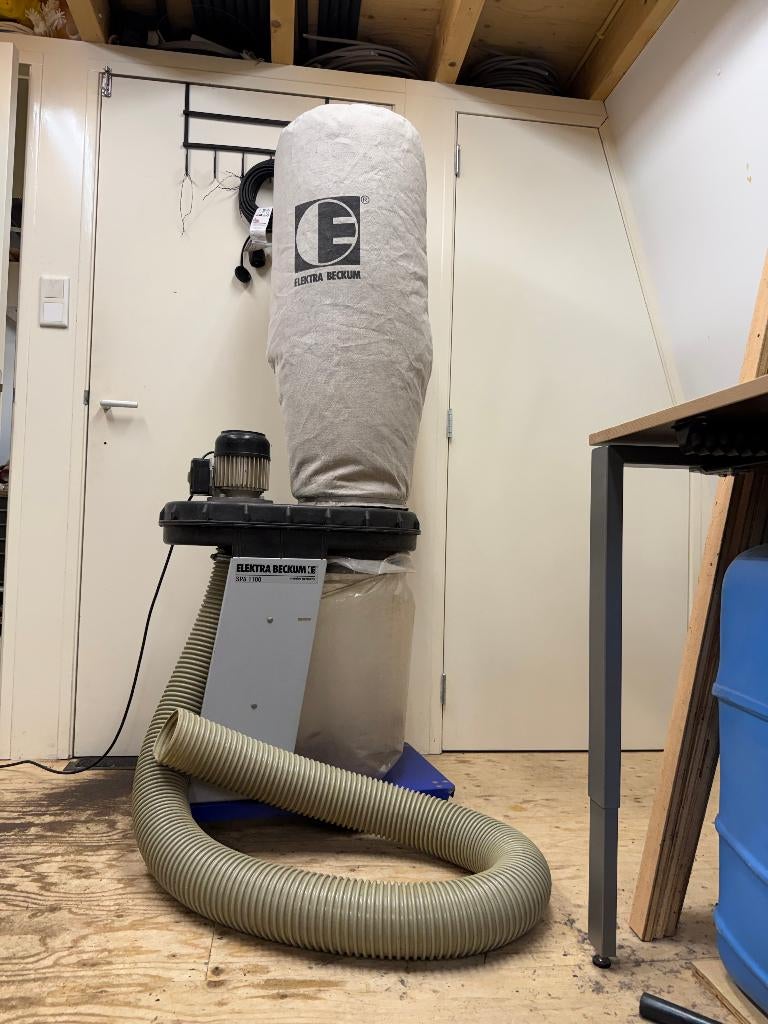 Stofafzuiger/krullenzuiger Elektra Beckum SPA1100, Ophalen, Gebruikt