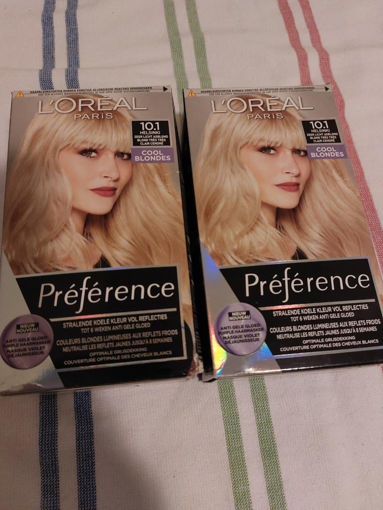 L'Oréal Préférence 10.1 Helsinki Haarverf (2 stuks), Ophalen