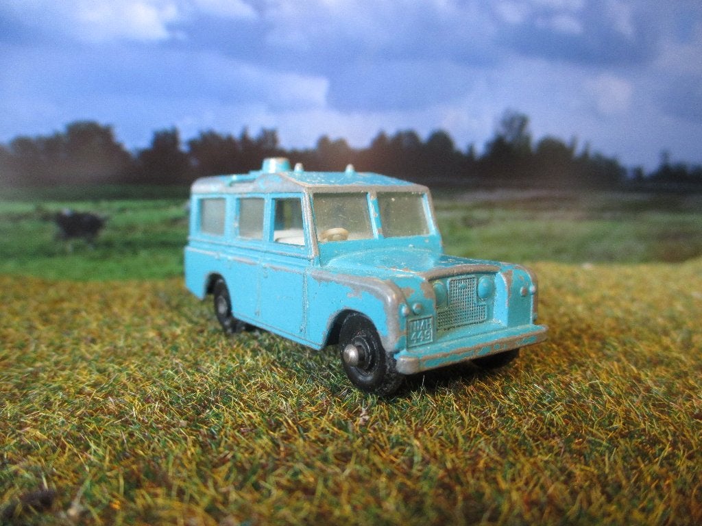 1/72 Land Rover Safari - Matchbox Lesney No.12D 1967-1969 #1, Ophalen of Verzenden, Gebruikt, Auto