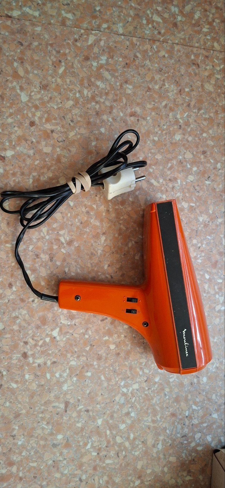 Retro Moulinex föhn. Ophalen meerdere locaties NL, Verzamelen, Ophalen of Verzenden