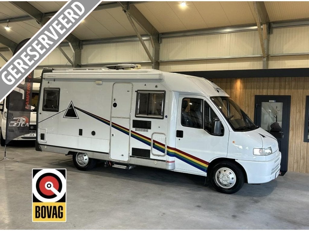 HEKU 600 Half-Integraal Fransbed Fiat Ducato 2.5TDI, Ringverwarming, Fiat, Bedrijf, Boiler