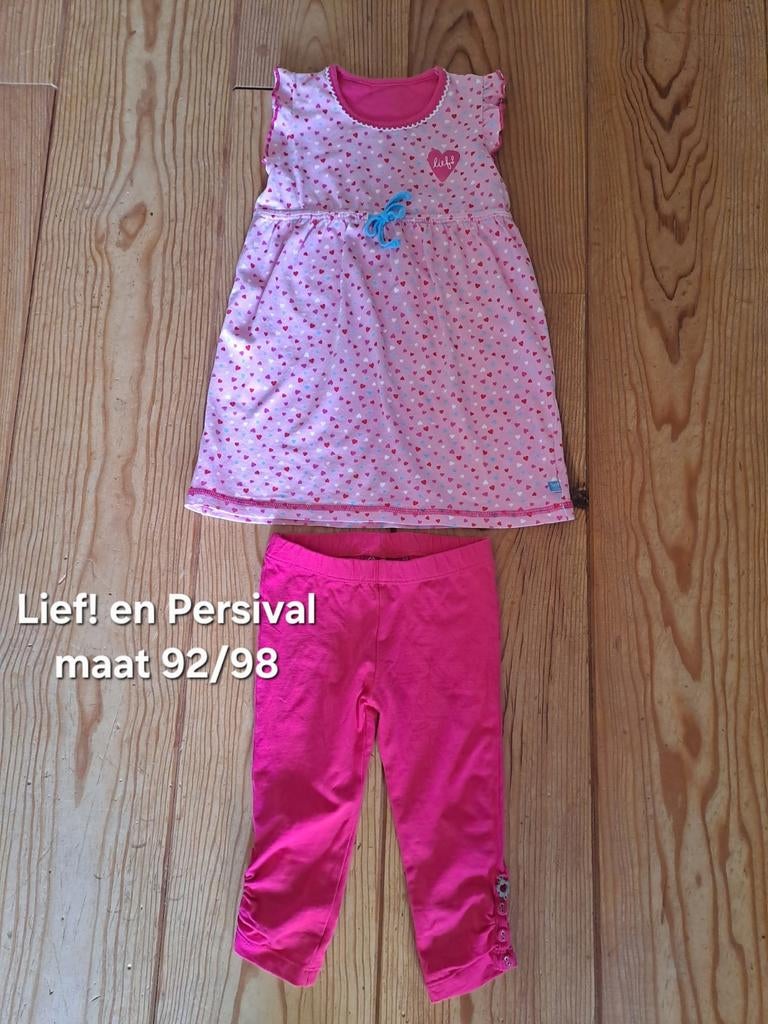 Jurkje Lief! + legging Persival, Meisje, Ophalen of Verzenden, Jurk of Rok, Lief!