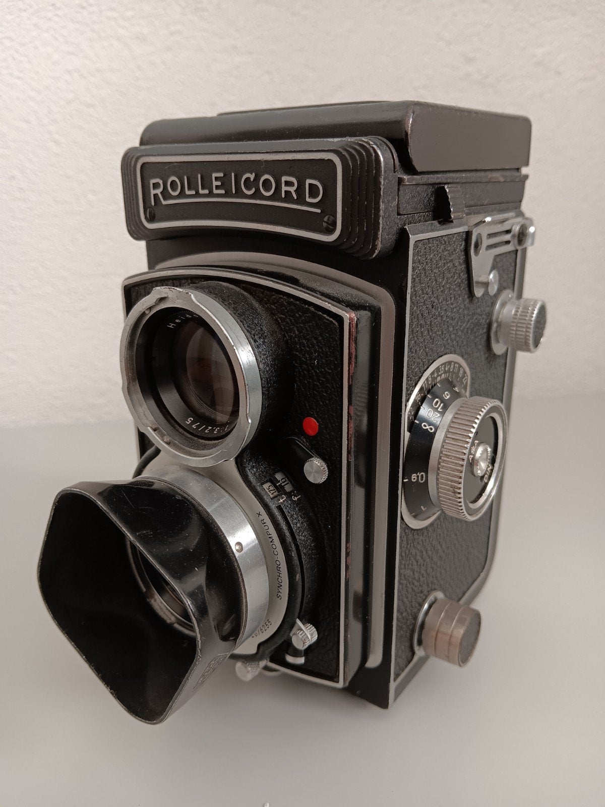 Rolleicord TLR camera met Schneider-Kreuznach Xenar lens, Ophalen of Verzenden, Compact, Overige Merken