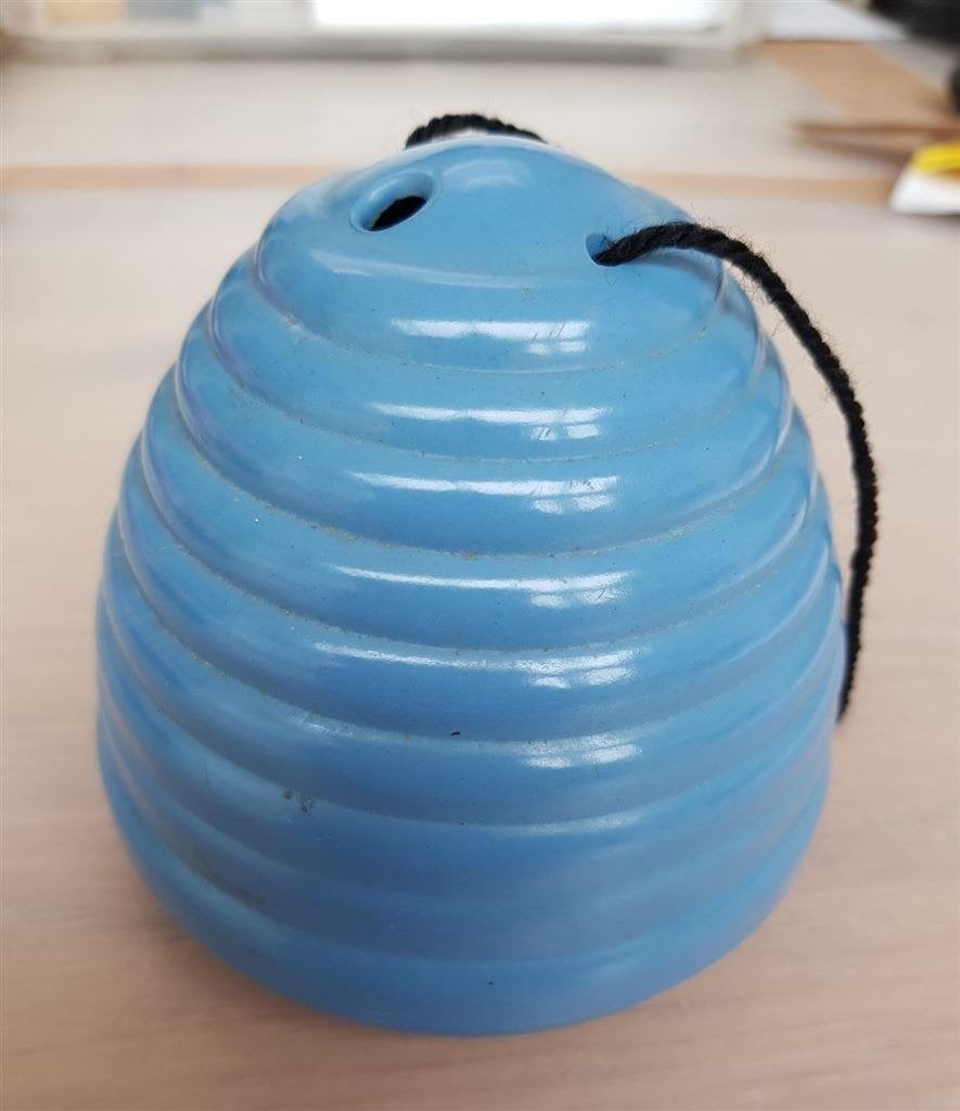 Knottenbol, kluwenbol, Beehive, blauw, voor bollen wol, Ophalen of Verzenden