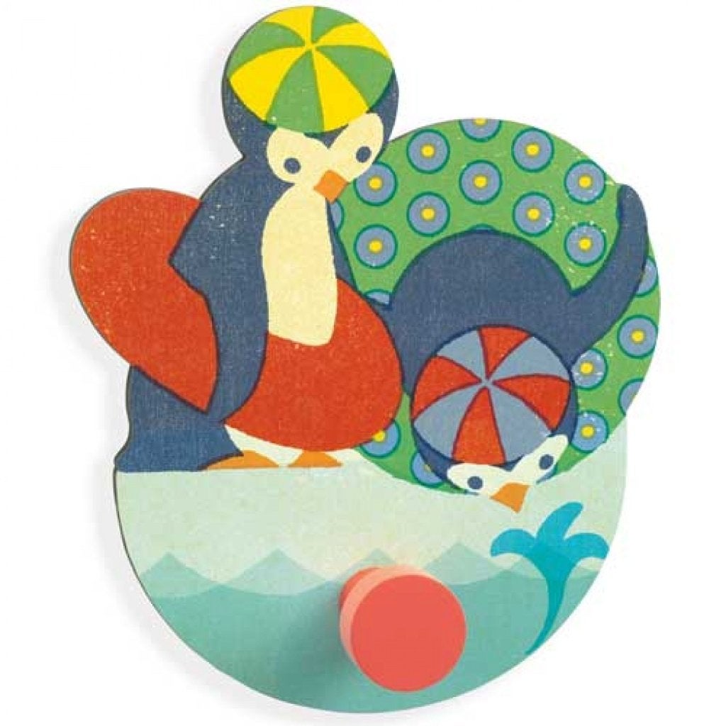 Kinderkapstok Kapstok Pinguïns Djeco, .., .., Djeco, Nieuw