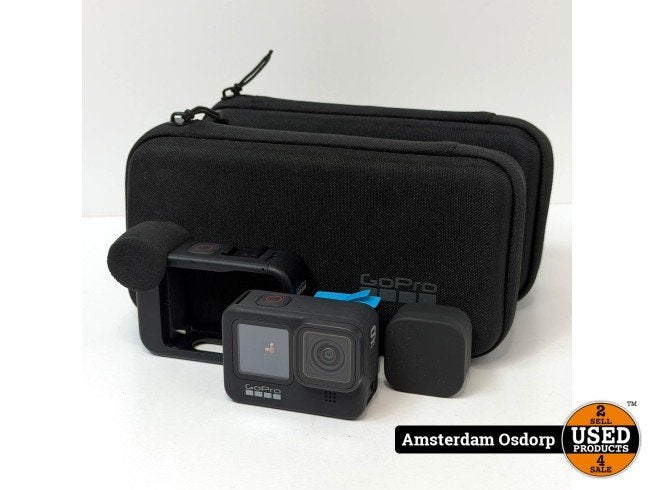 GoPro Hero 9 Black + veel Accessoires | Nette staat