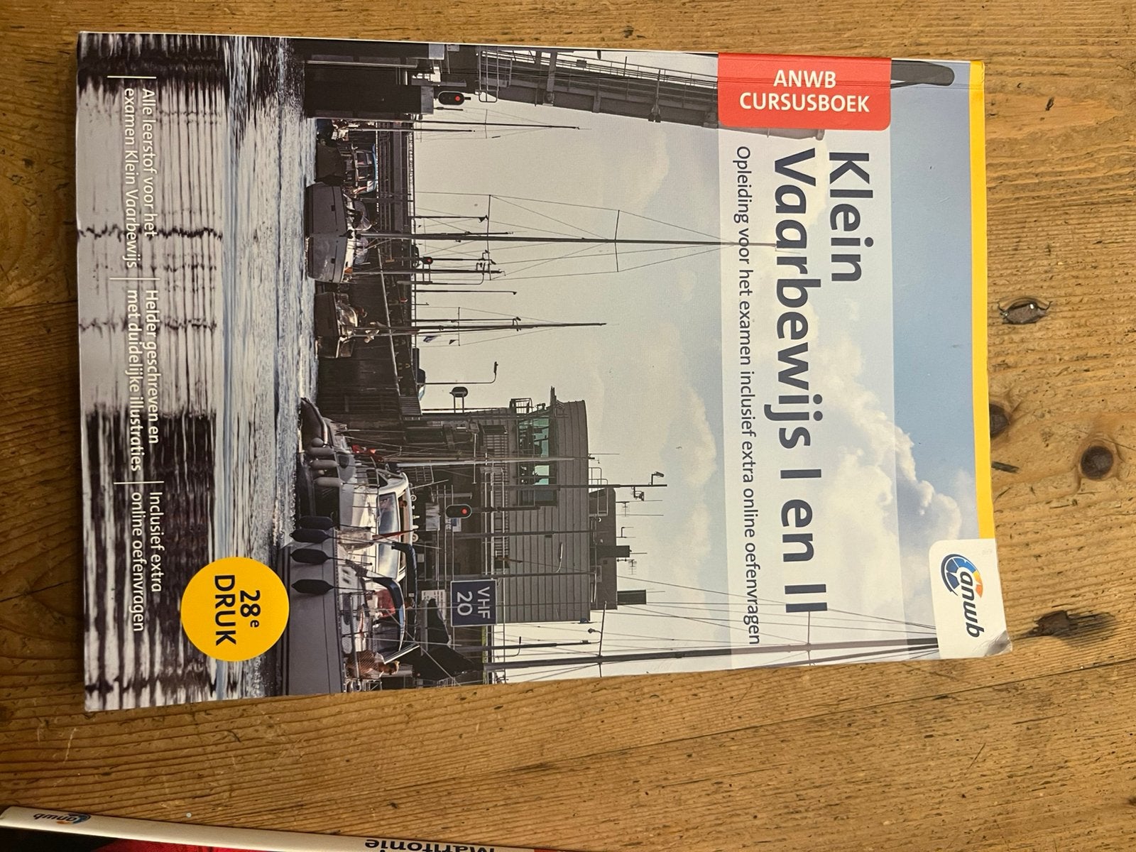 Klein vaarbewijs 1&2, marifonie ANWB, Ophalen of Verzenden, Alpha, Zo goed als nieuw, Niet van toepassing