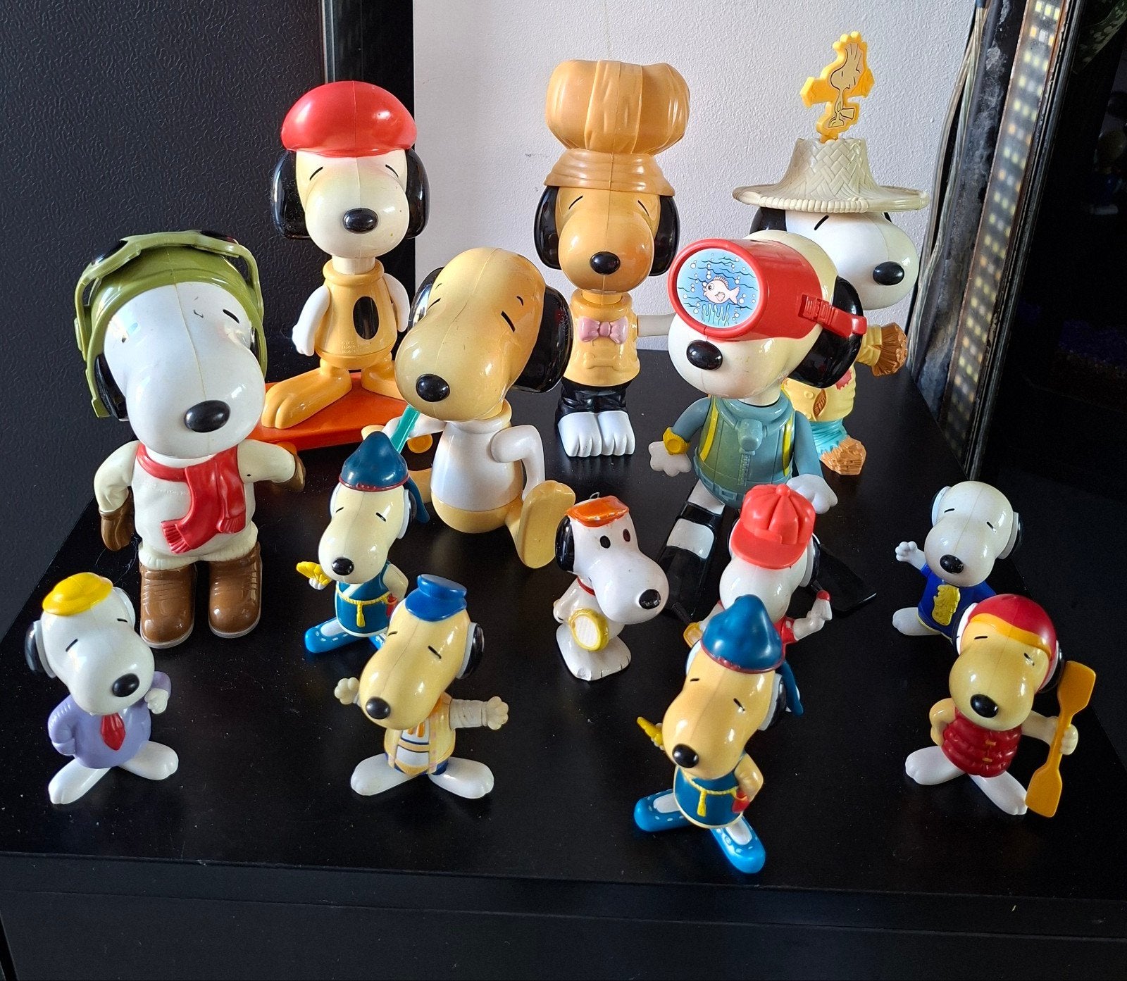 Grote collectie Snoopy McDonald's Happy Meal figuren, Ophalen of Verzenden, Gebruikt