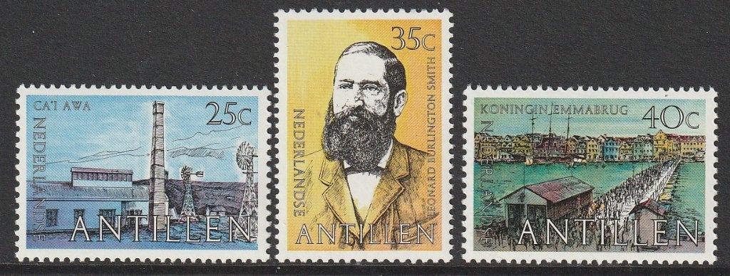 Antillen 1978 601/603 Leonard Smith, Postfris, Ophalen of Verzenden, Postfris