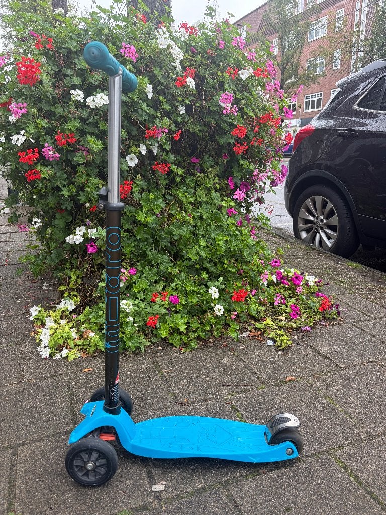Maxi Micro Step voor 5-12 jaar, verstelbaar stuur, Ophalen, Gebruikt, Gewone step
