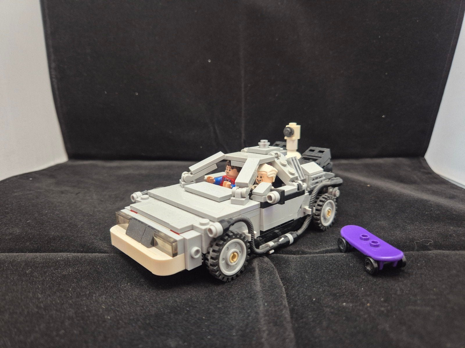 Lego Back to the Future DeLorean met figuren, Verzenden, Zo goed als nieuw, Overige merken