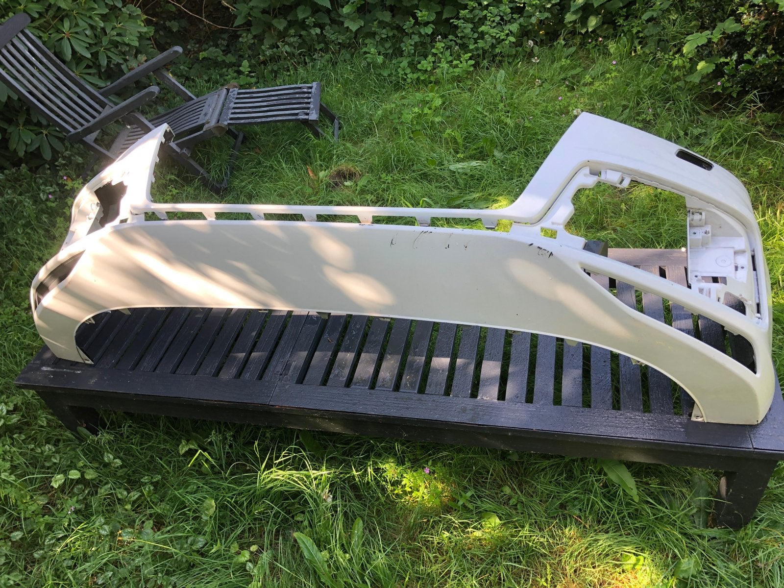 Voorbumper Audi Q7 4M S-line / SQ7 4M – 6x PDC & KLS, Ophalen, Gebruikt