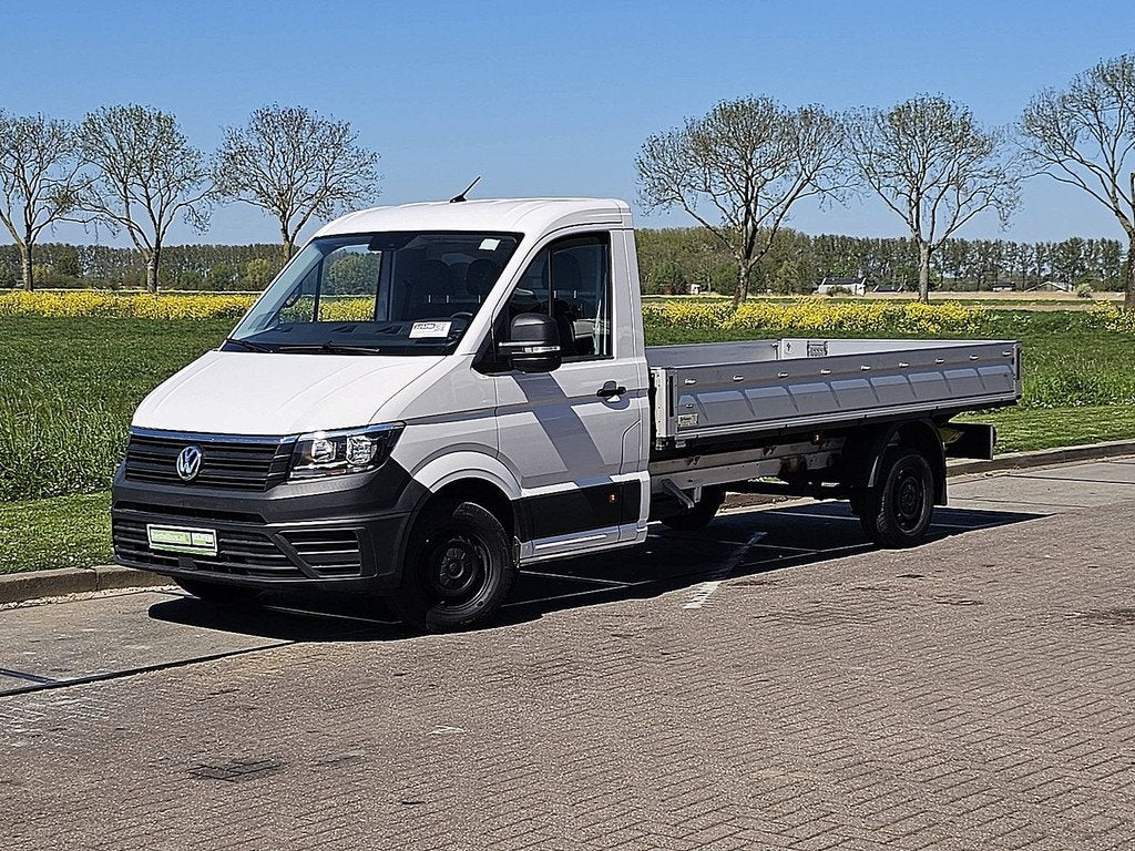 VOLKSWAGEN CRAFTER 35 2.0 l4 open laadbak!, Auto's, Voorwielaandrijving, Gebruikt, Euro 6, 4 cilinders