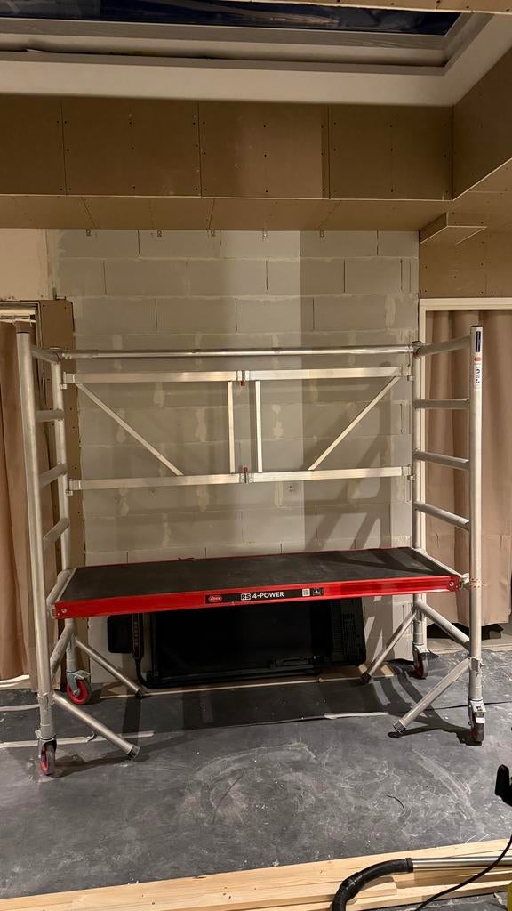 Altrex RS Power 44 kamersteiger, Doe-het-zelf en Verbouw, Steigers, Ophalen, Zo goed als nieuw, Rolsteiger of Kamersteiger, 2 tot 5 meter
