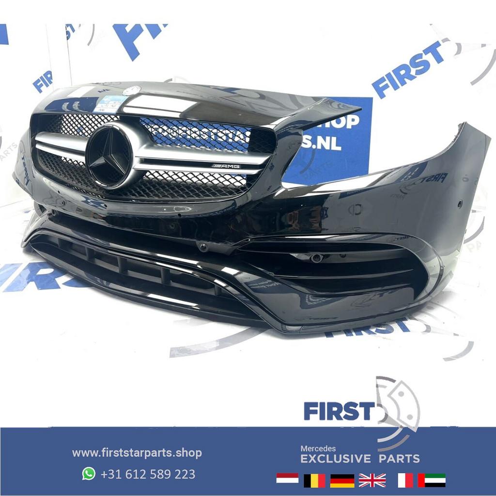 W176 Facelift A45 AMG Voorbumper COMPLEET Mercedes A Klasse, Gebruikt, -, Voor, Ophalen of Verzenden