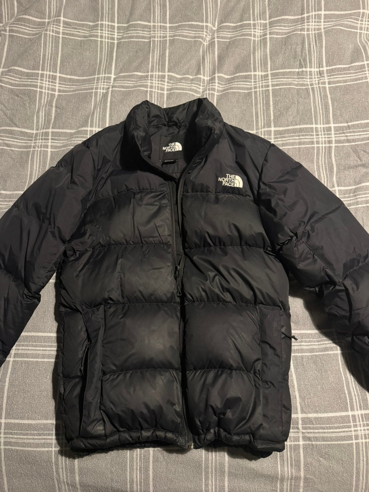 North Face Puffer 700, Ophalen of Verzenden, Zo goed als nieuw, Zwart